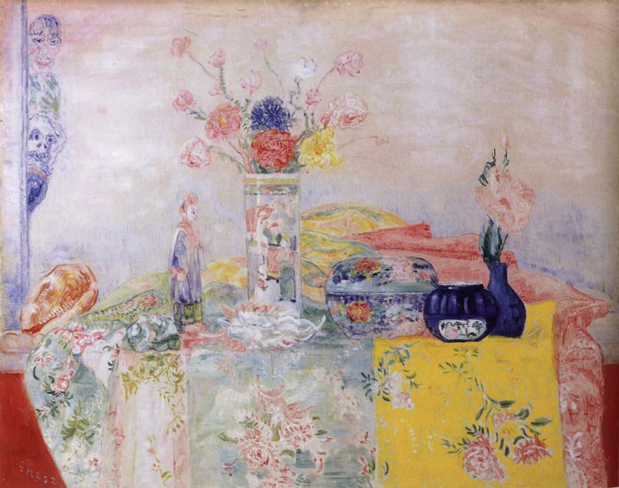 Still life with Chinoiseries